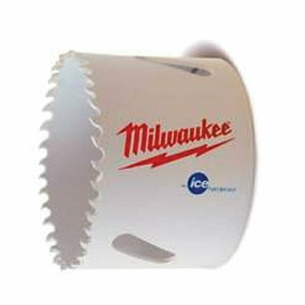 Ice Hardened Milwaukee Hole Saw, 1-1/4 in Dia, 1-5/8 in D Cutting, 5/8-18 Arbor, Bi-Metal Cutting Edge 49-56-0062